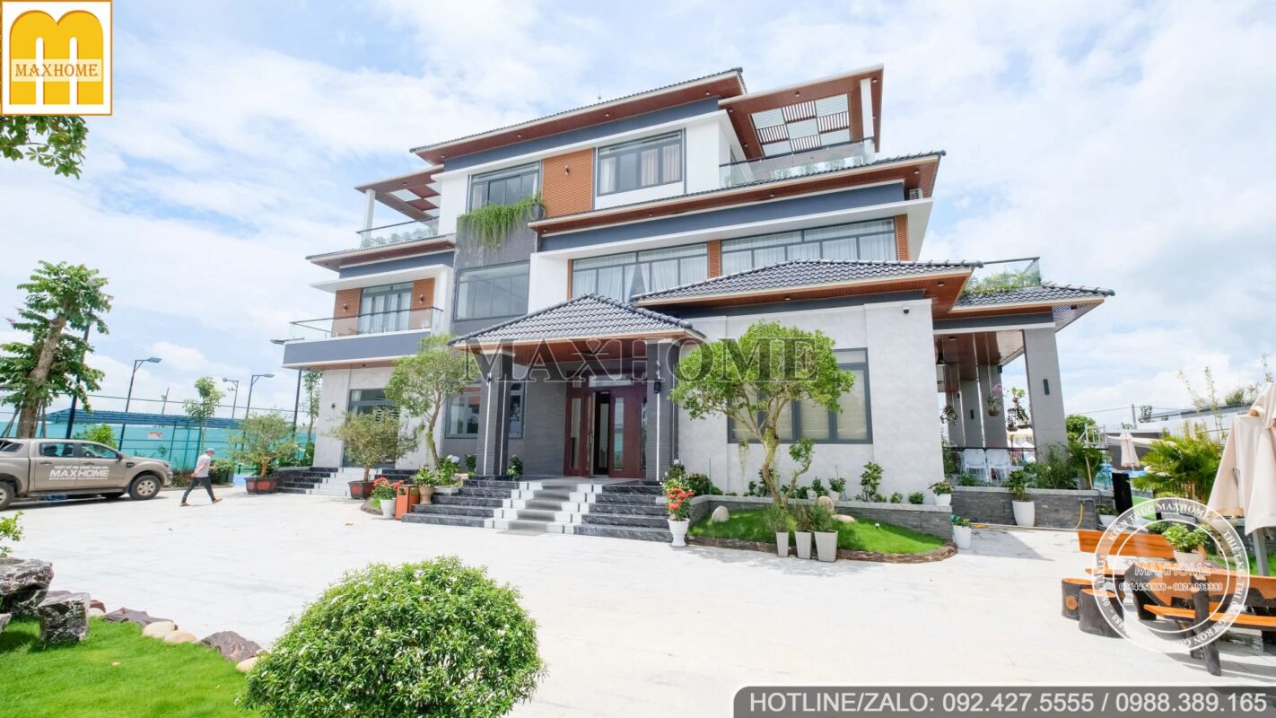 maxhome thi cong va ban giao sieu biet thu hien dai 1