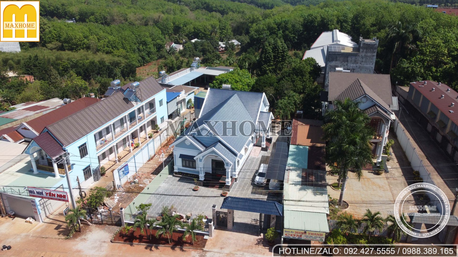 thuc te cong trinh nha vuon tam dac nhat cua maxhome tai binh phuoc 2