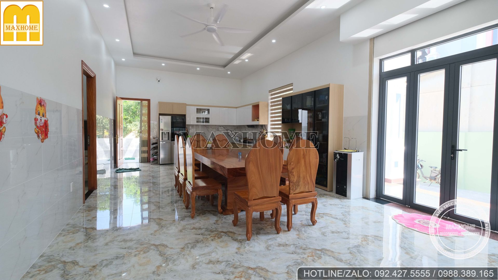 thuc te cong trinh nha vuon tam dac nhat cua maxhome tai binh phuoc 25