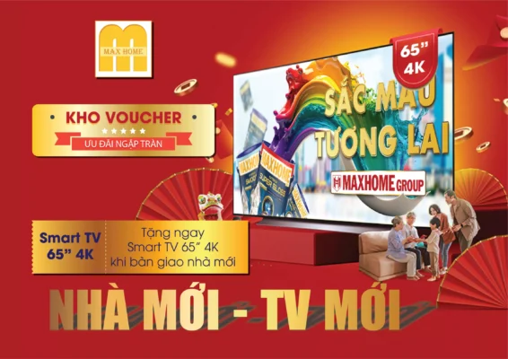 Nhà mới tặng TV