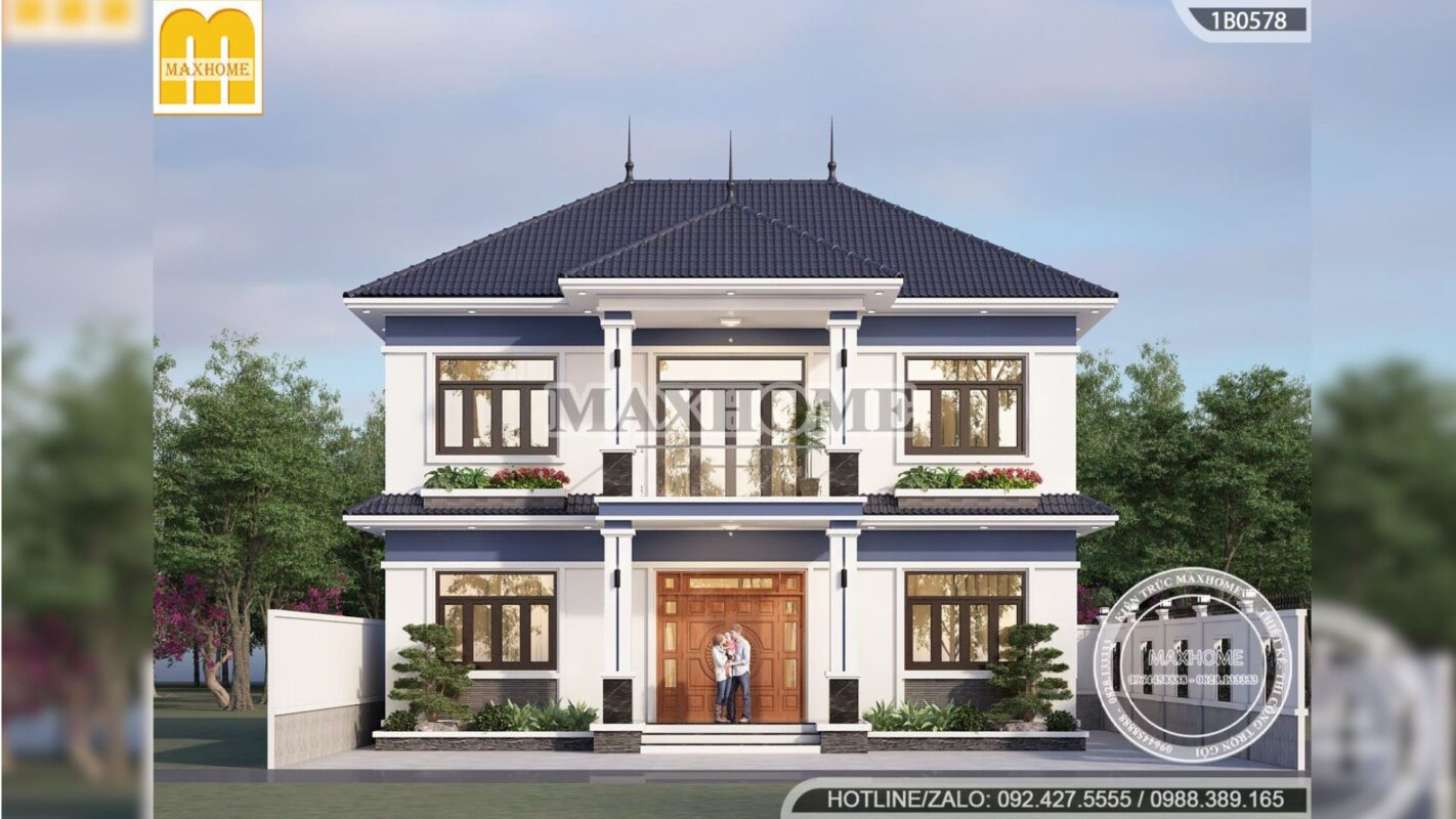 biet thu 2 tang mai nhat 5 phong ngu dep nhu mo gia re bat ngo mh03403 7