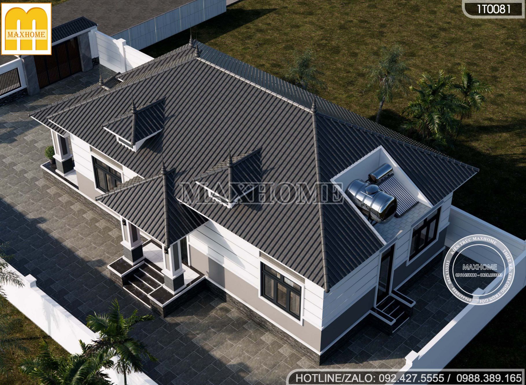 chi tu 900 trieu cho mau nha 4 mai nhat 3 phong ngu hien dai nhat 2024 24
