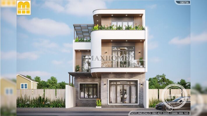 cuc pham nha hien dai 2 tang 1 tum mat tien 9m sieu dep mh03212 7