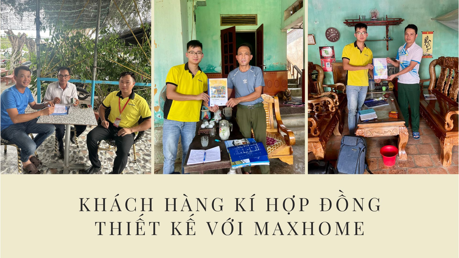 khach hang ki hop dong thiet ke voi maxhome 2
