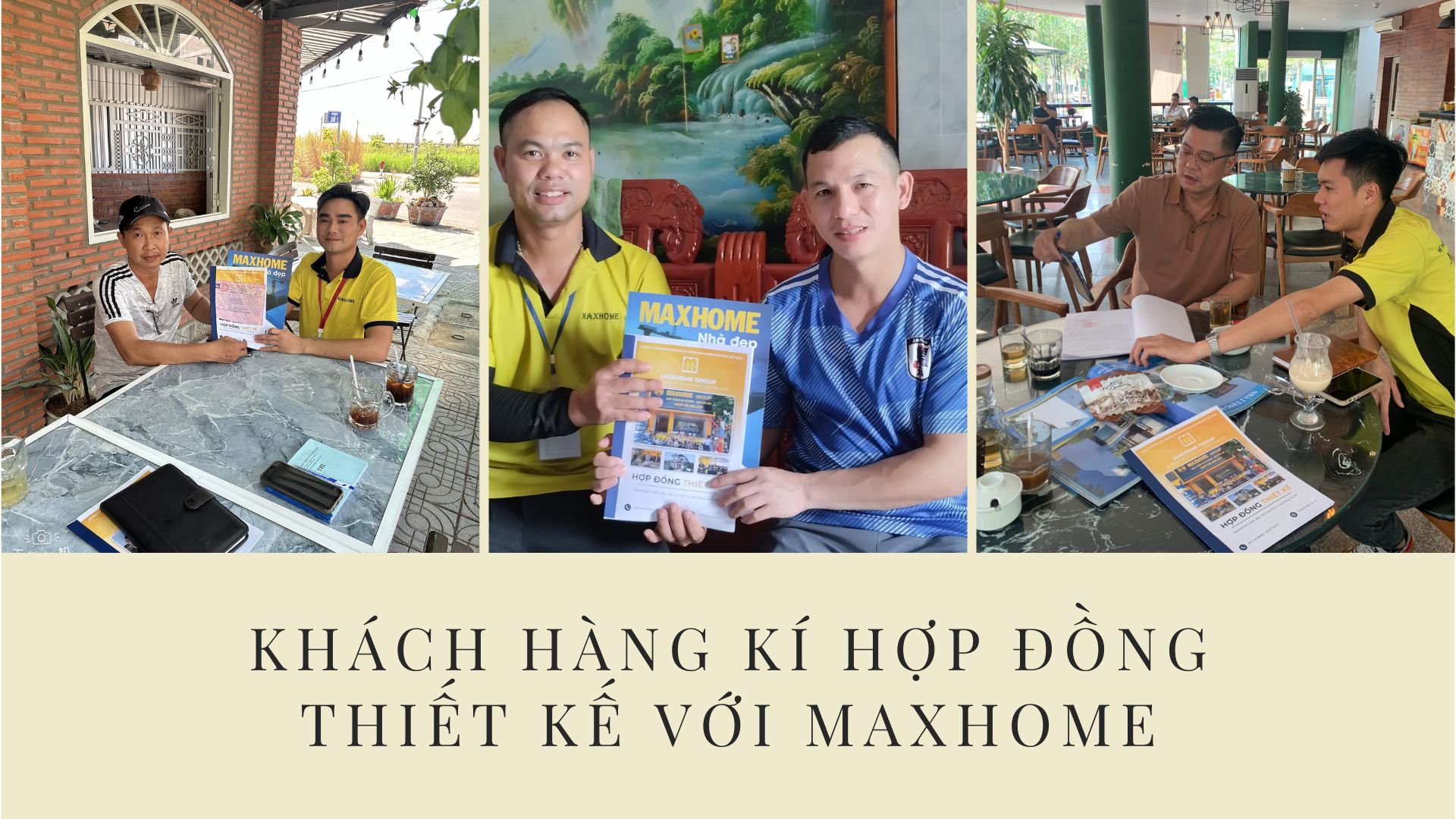 khach hang ki hop dong thiet ke voi maxhome 3