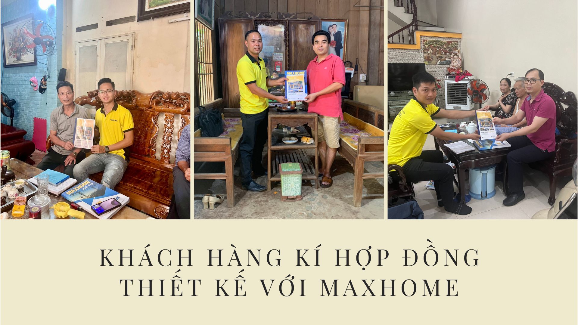 khach hang ki hop dong thiet ke voi maxhome 5