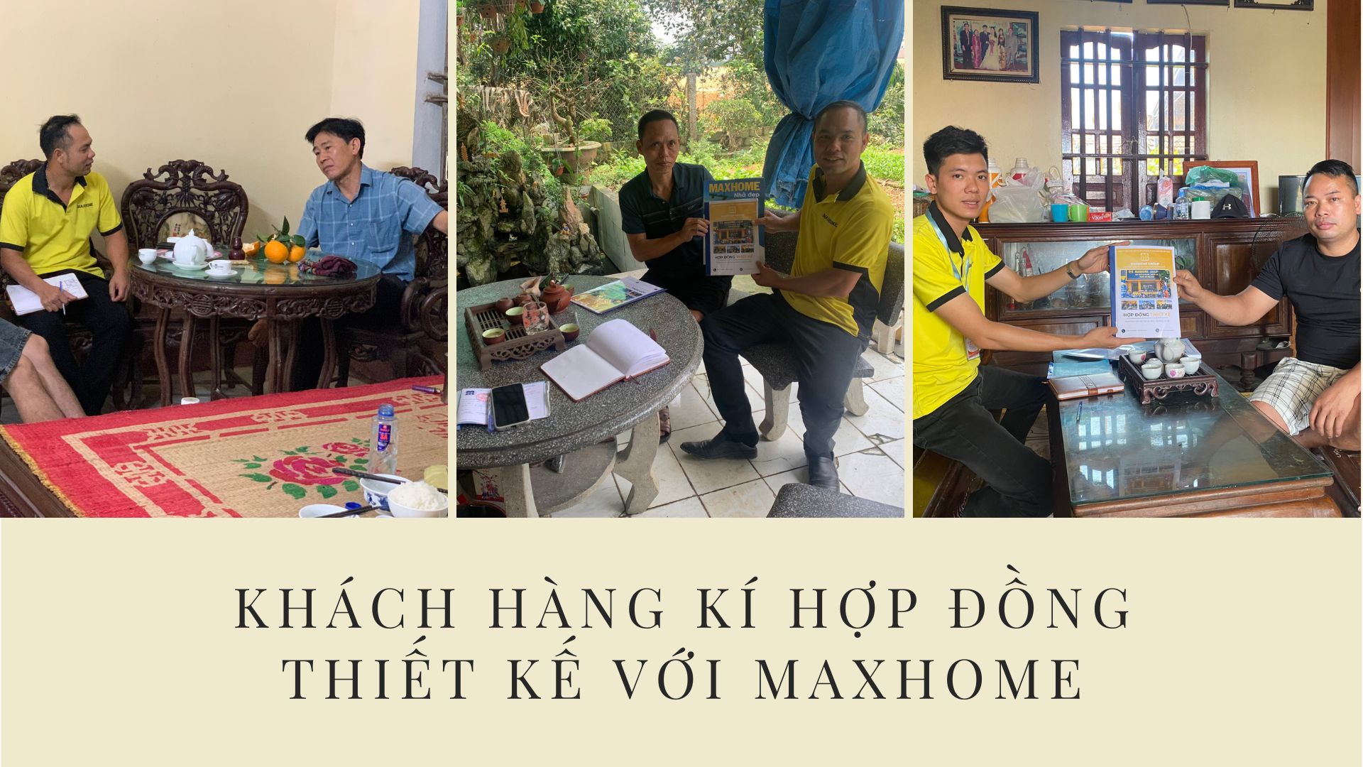 khach hang ki hop dong thiet ke voi maxhome 7