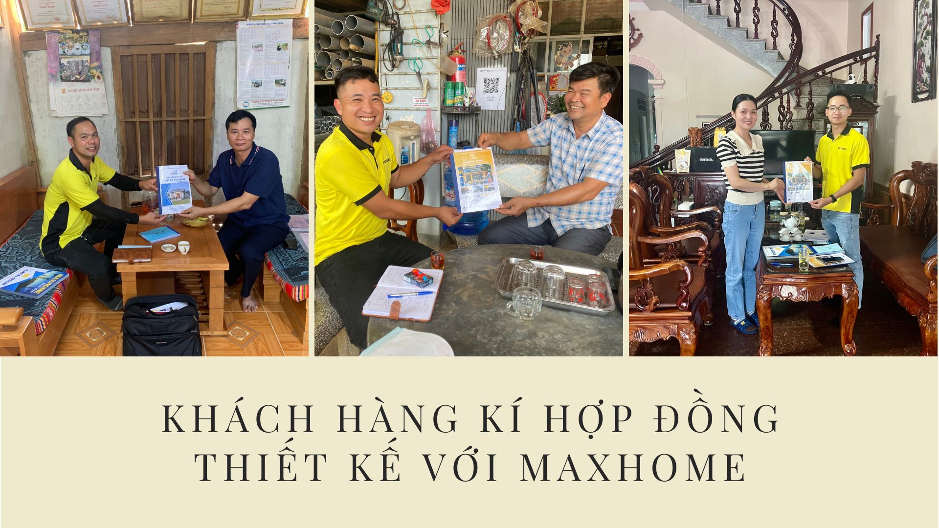 khach hang ki hop dong thiet ke voi maxhome 8