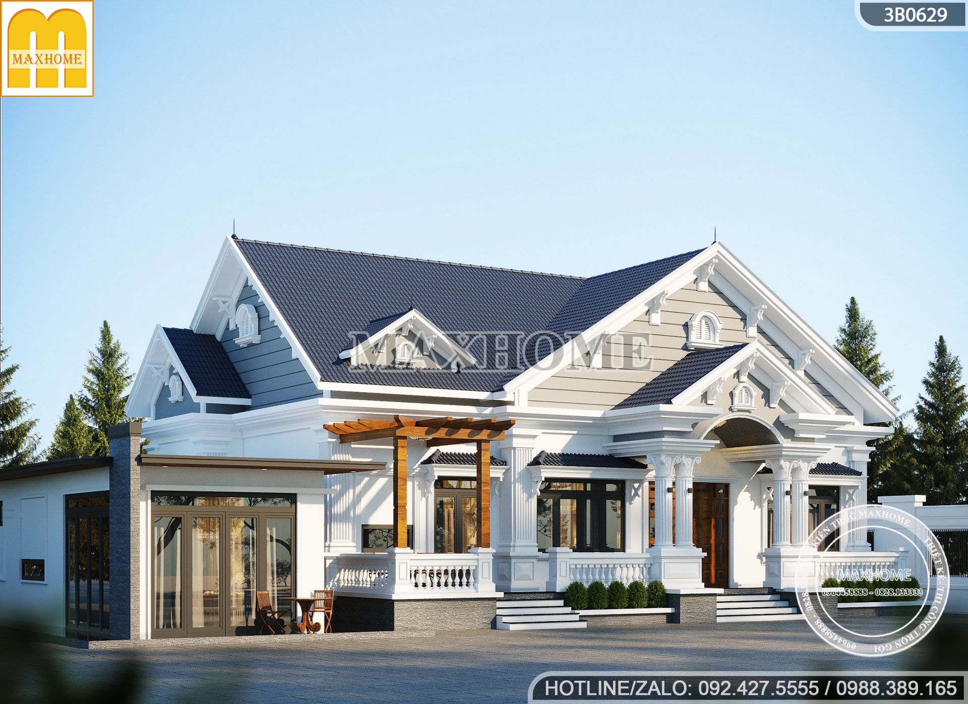 mau biet thu tan co dien mai thai dep sang trong thu hut trieu anh nhin mh03378 3