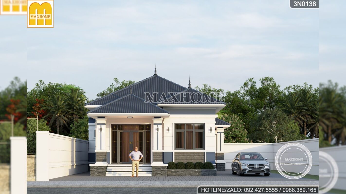 mau nha 1 tang mai nhat 4 phong ngu full cong nang xu huong 2024 7