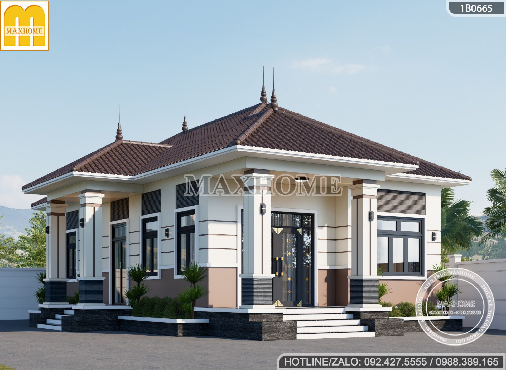 mau nha cap 4 mai nhat 150m2 4 phong ngu sieu dep tien nghi gia re mh03360 1