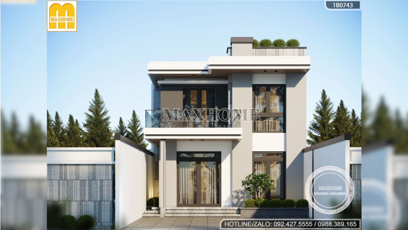 mau nha pho 2 tang 7x11m 3 phong ngu dep hien dai toi uu cong nang mh03410 7