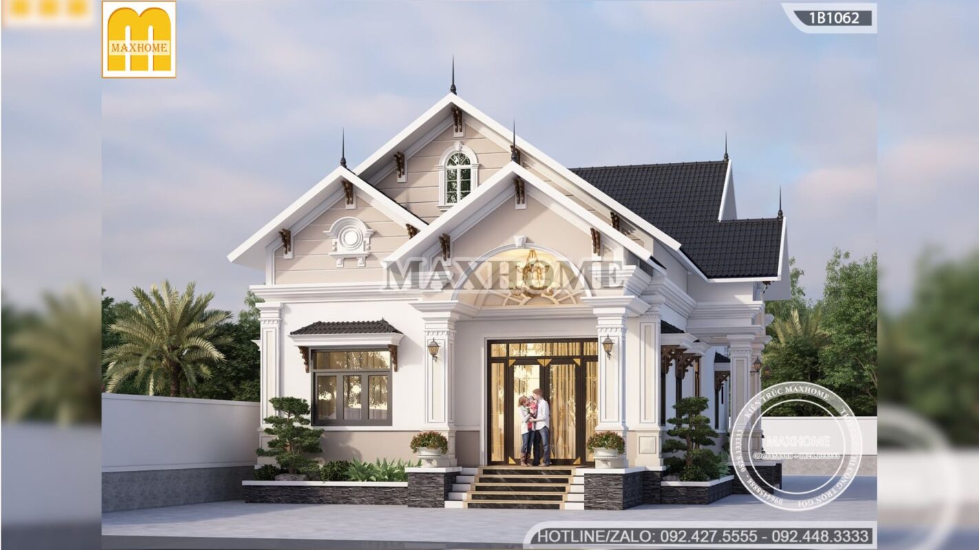 mau nha vuon 1 tang mai thai tan co dien dep sang trong tai ha giang mh03427 6