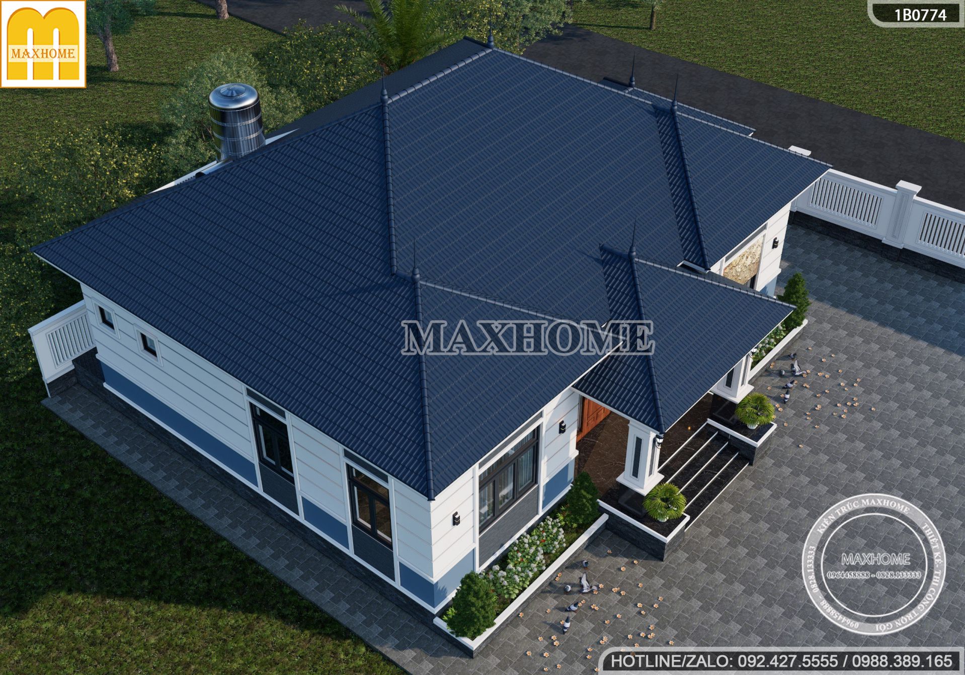 mau nha vuon mai nhat 4 phong ngu dep sang trong tien nghi tai thai binh mh03383 4