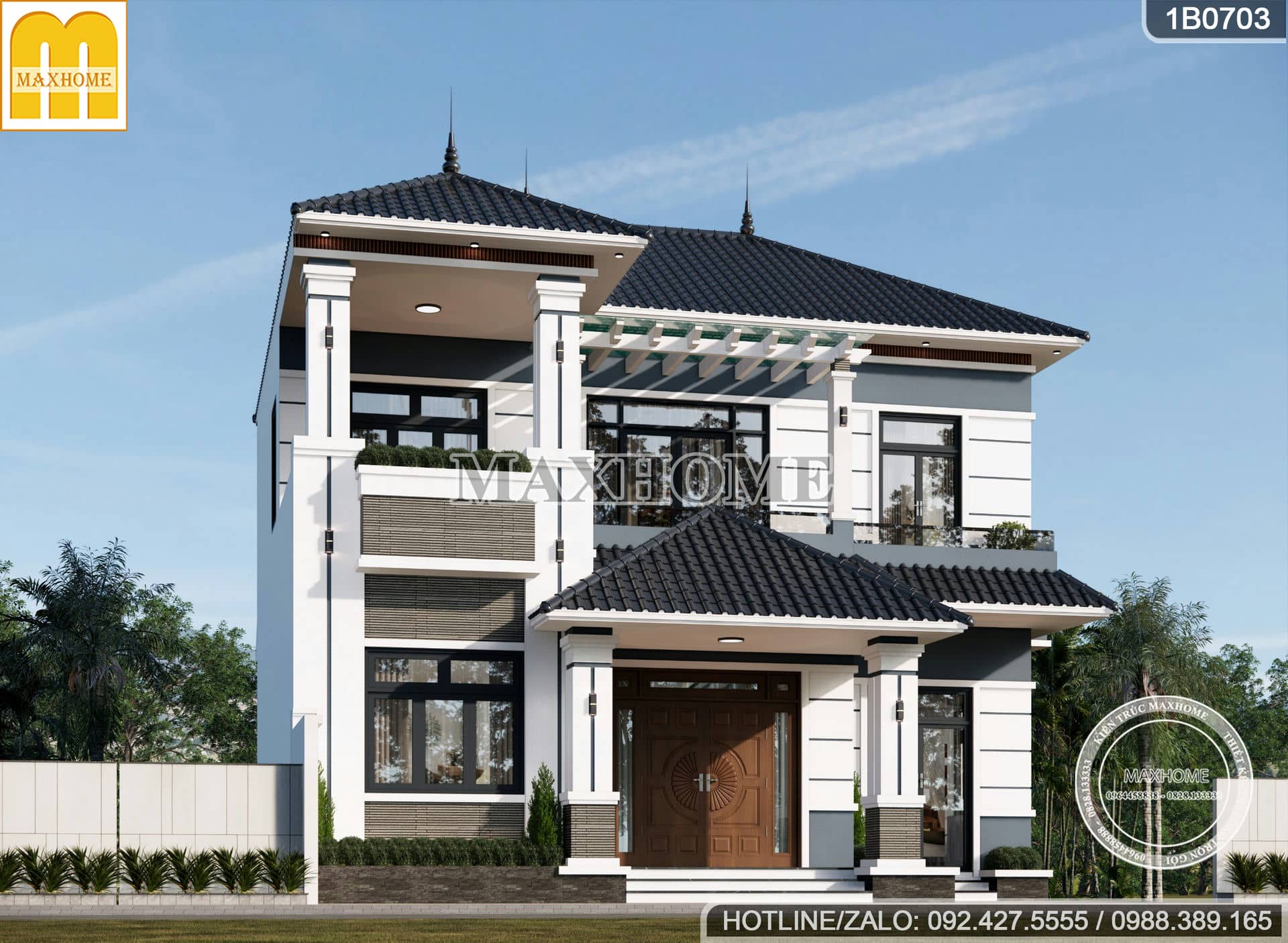 me man truoc mau nha 2 tang mai nhat dep sang trong tai bac ninh 5