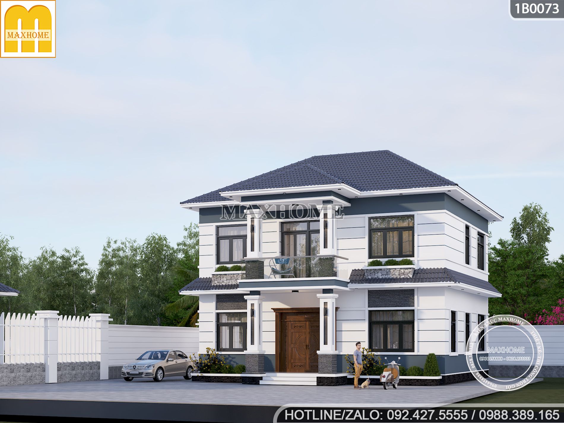 nha 2 tang 5 phong ngu phu hop gia dinh dong nguoi 14