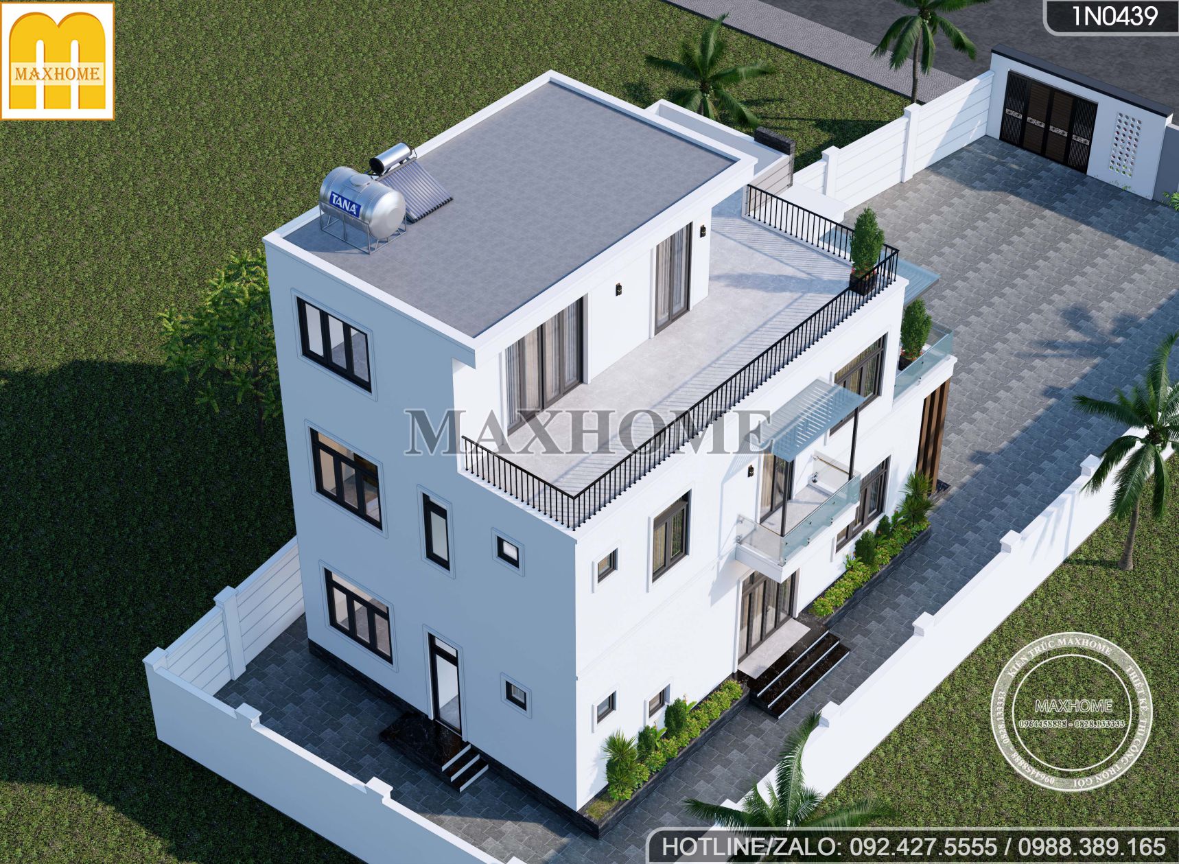nha hien dai 2 tang 1 tum 9x15 duọc yeu thich nhat hien nay 12