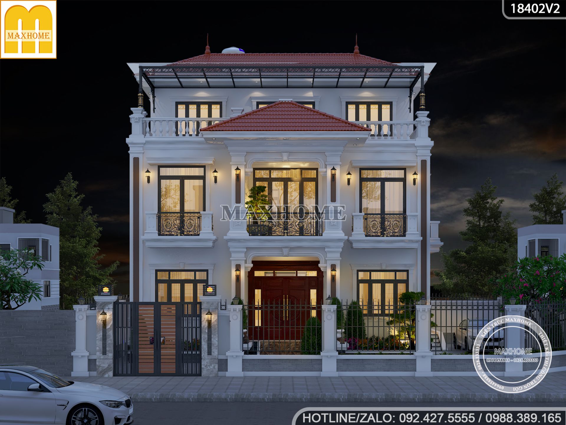 nha mai nhat tan co dien 253m2 o quang ninh 13