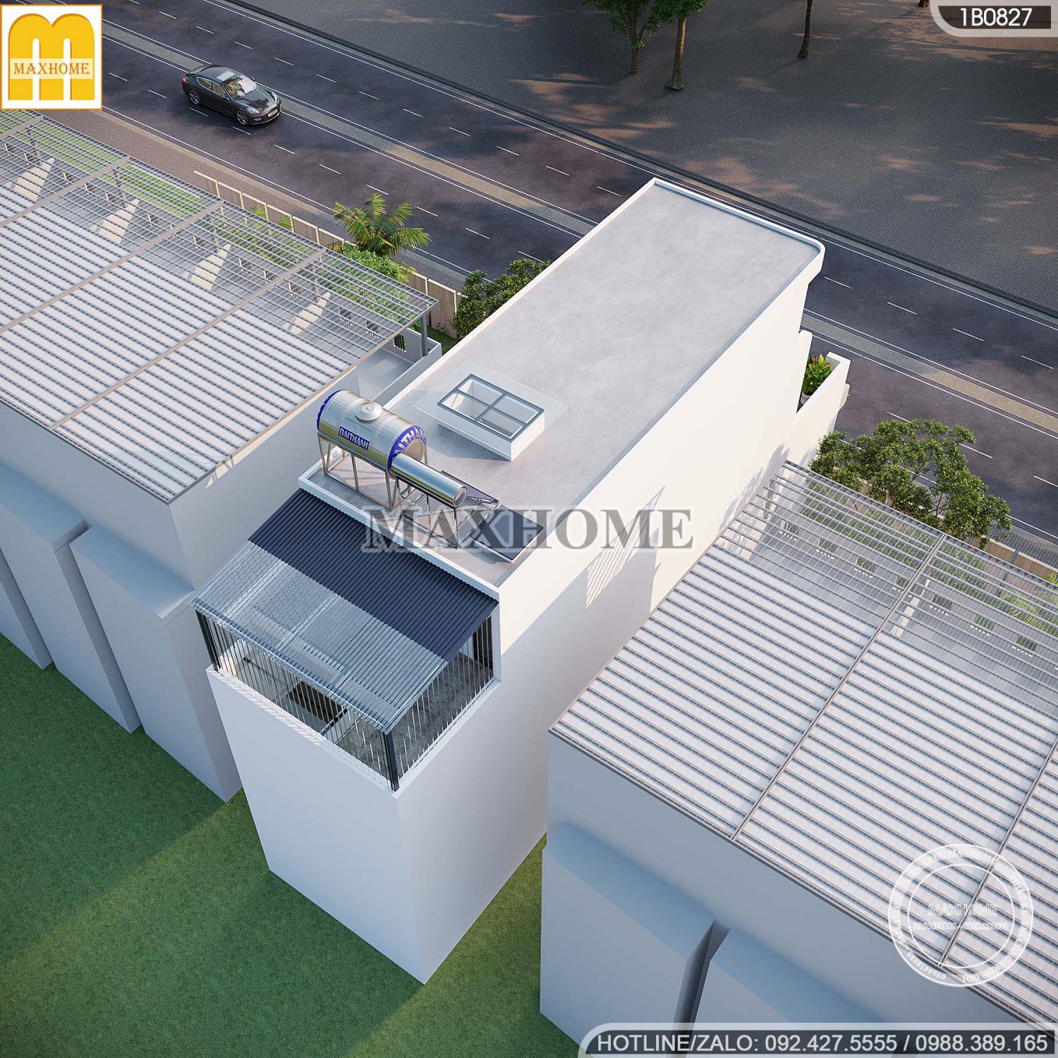 nha pho ket hop kinh doanh mat tien 5m dep me 10