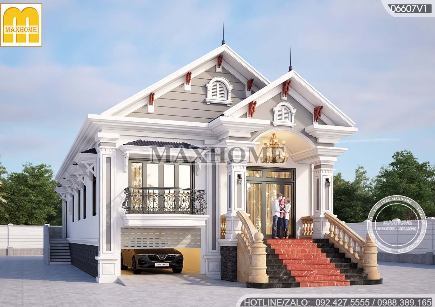 nha vuon mai thai gac lung co gara 170m2 2