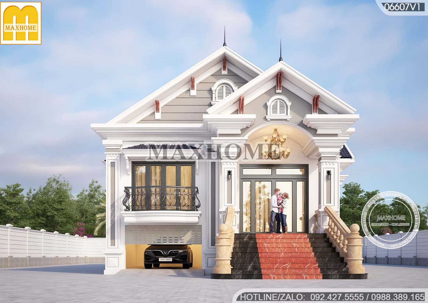 nha vuon mai thai gac lung co gara 170m2 5