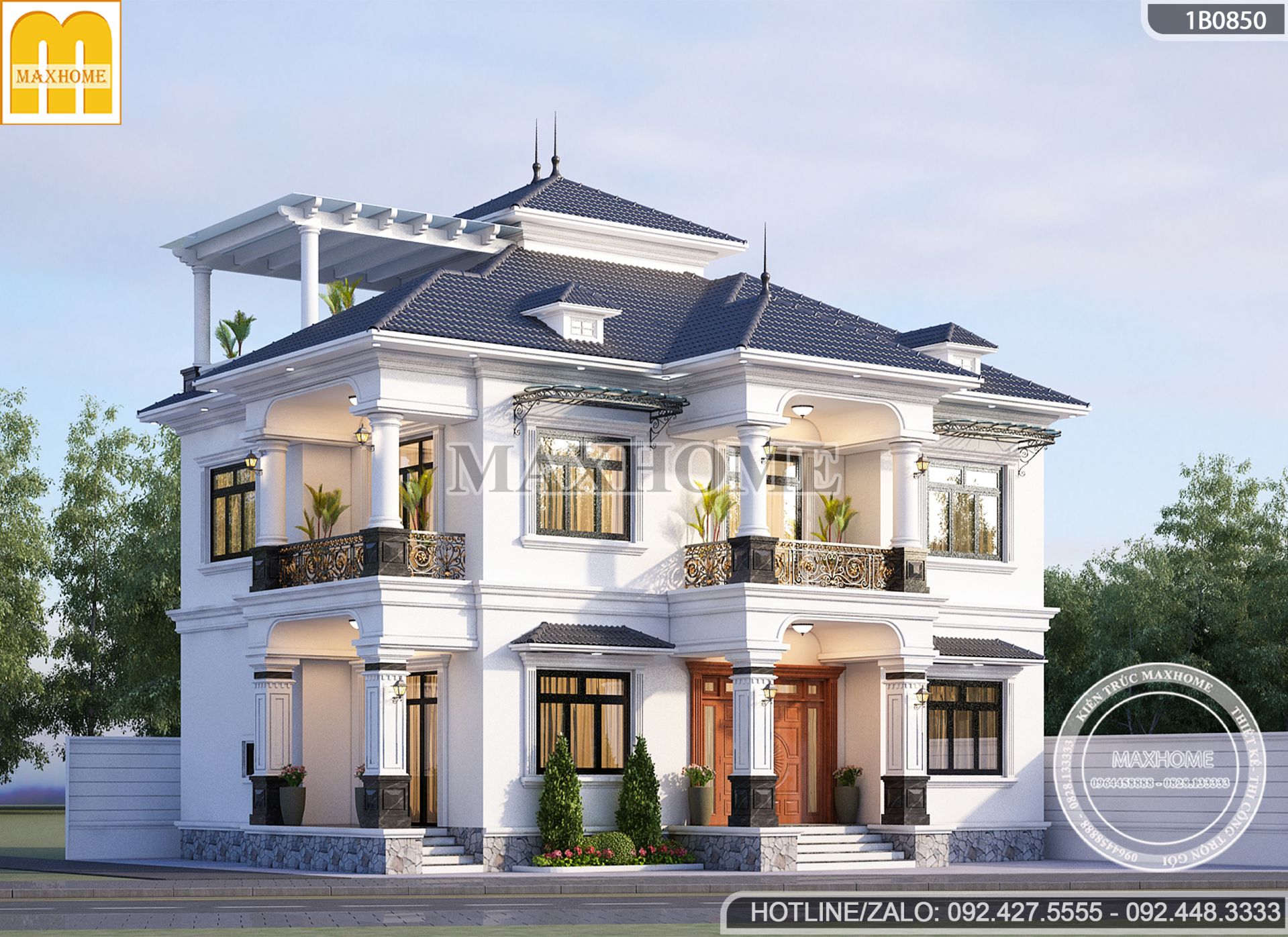 sieu pham biet thu mai nhat tan co dien dep thu hut trieu anh nhin mh03402 6