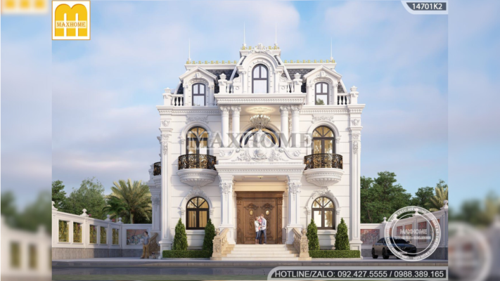 sieu pham biet thu tan co dien mai mansard dep hoanh trang tai hai duong mh02132 7