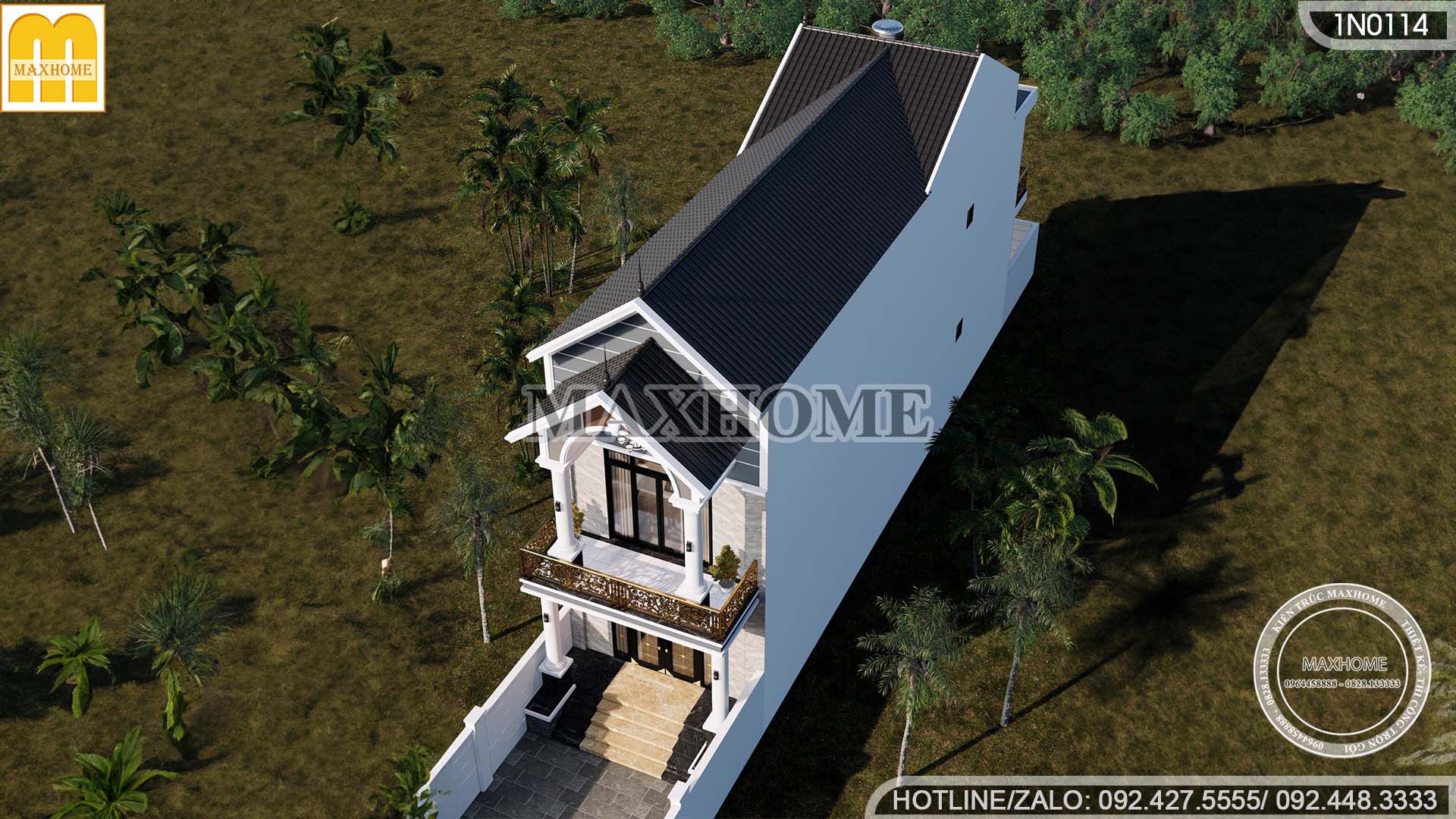 tham khao ho so chi tiet cong nang nha ong 2 tang mai thai 3 phong ngu 1