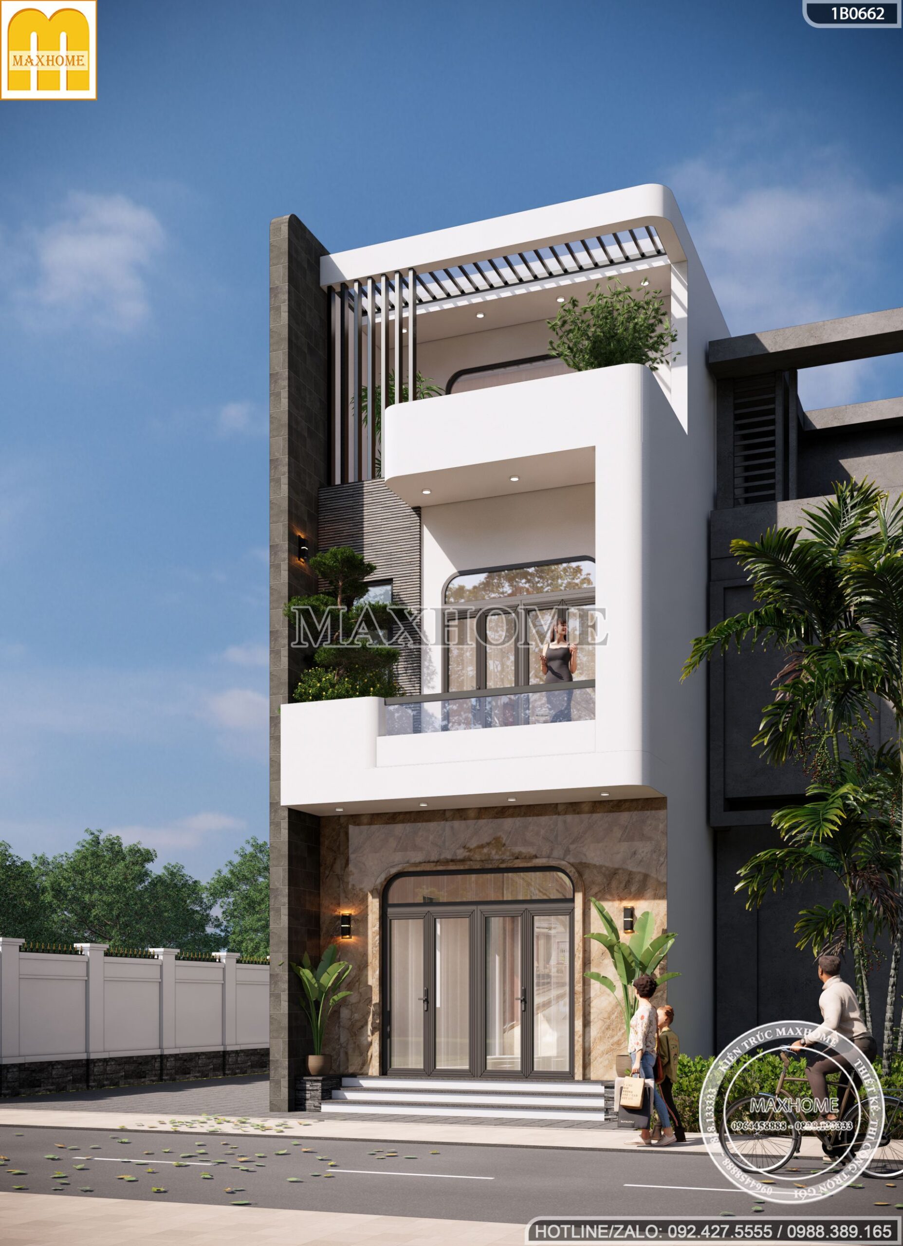 thiet ke nha pho 3 tang mat tien 5m dep hien dai toi uu cong nang mh03395 11
