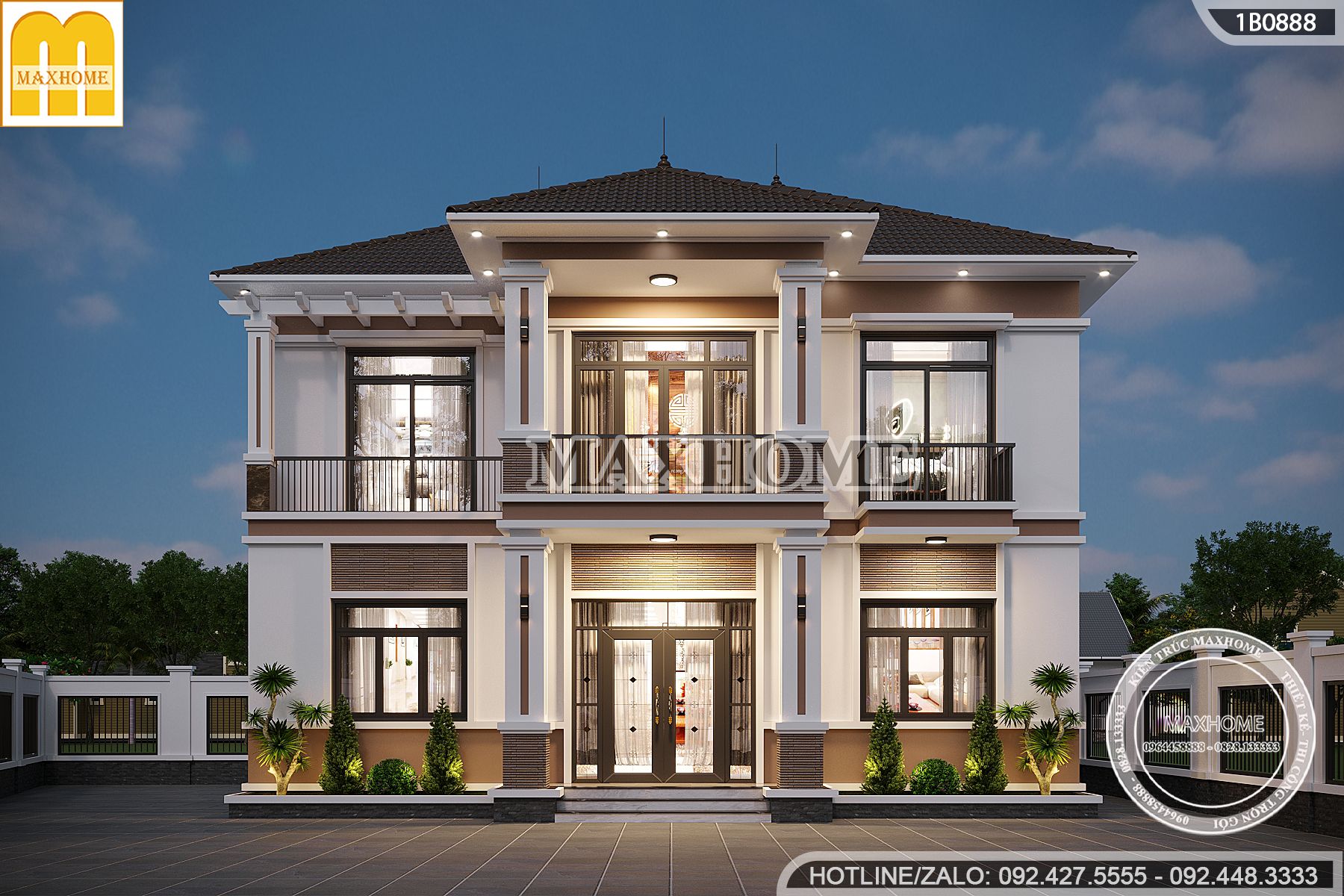 biet thu 2 tang mai nhat 5 phong ngu sieu sang trong gia lai re bat ngo mh03537 1