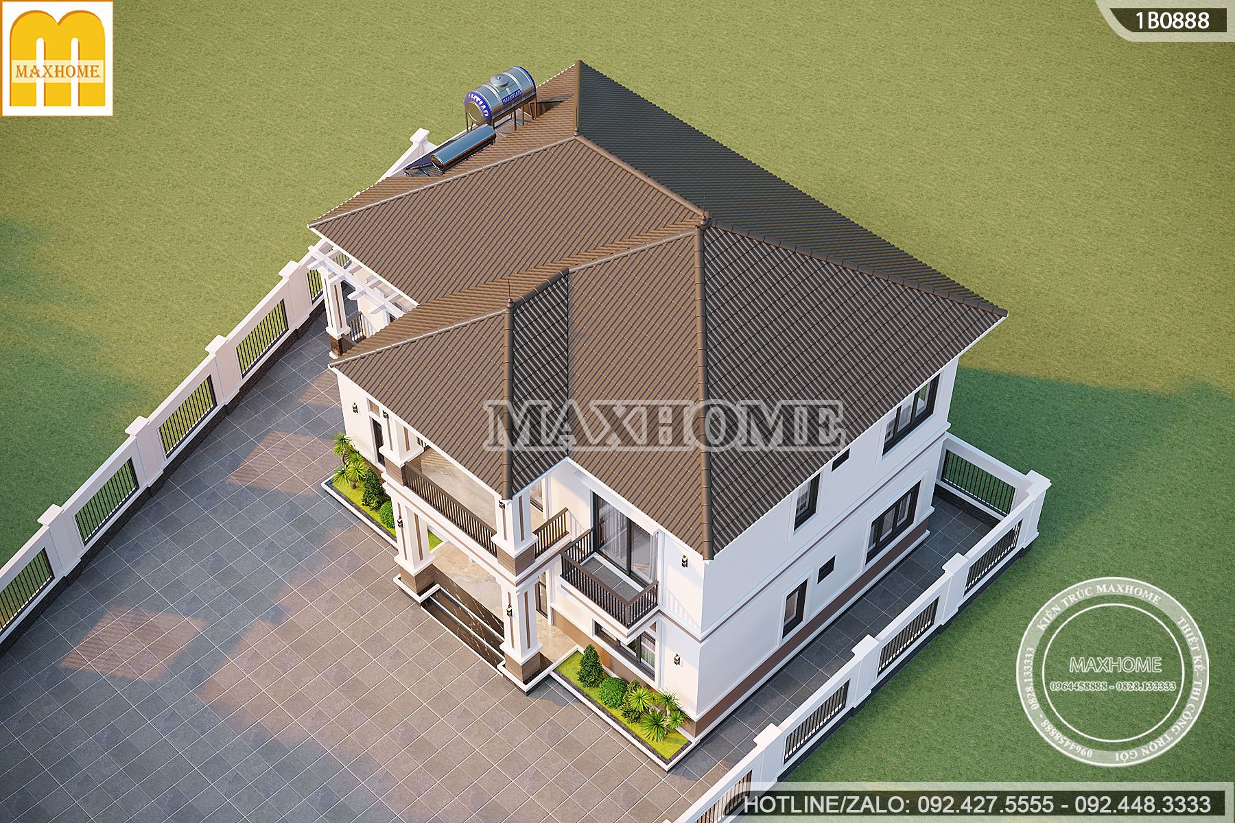 biet thu 2 tang mai nhat 5 phong ngu sieu sang trong gia lai re bat ngo mh03537 4