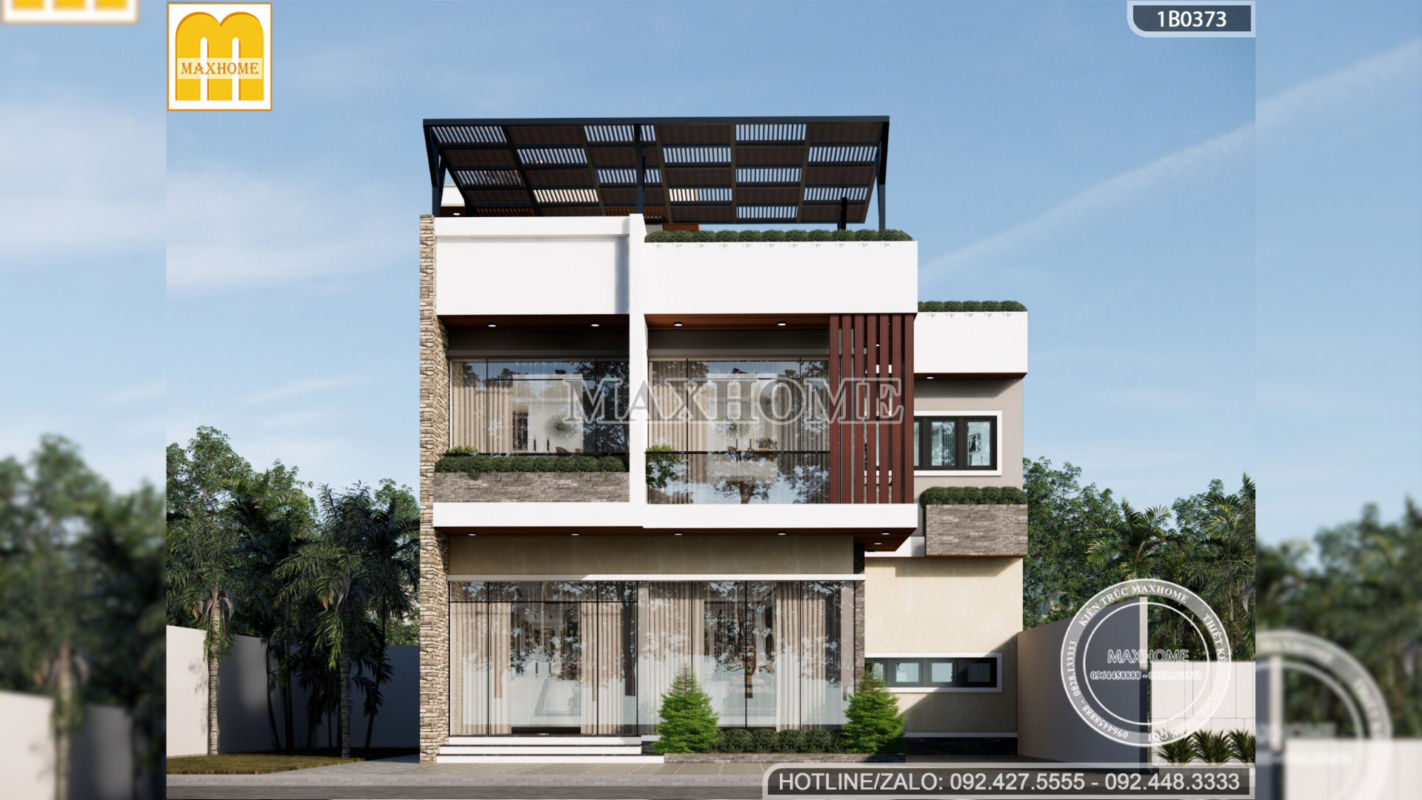 biet thu hien dai 2 tang 1 tum dep sang trong sieu cong nang tai hung yen mh03197 8