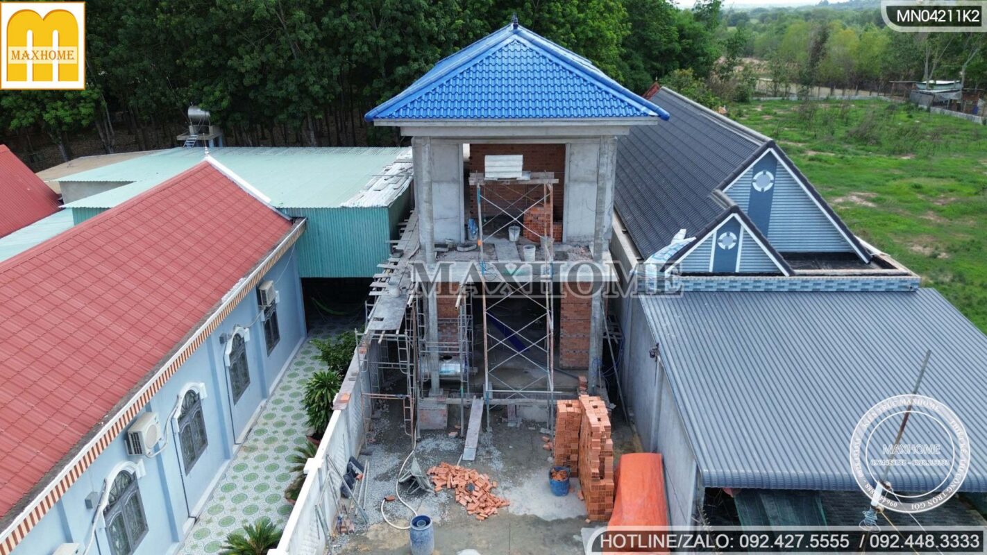 cong trinh nha 2 tang mai nhat doc dao do maxhome truc tiep thiet ke va thi cong 5