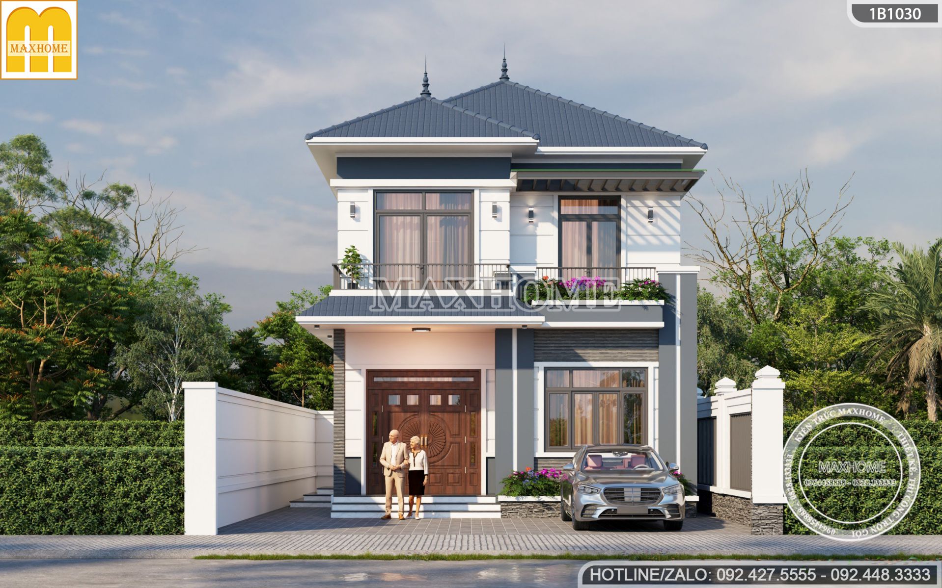 mau nha 2 tang mai nhat 3 phong ngu dep sang trong tinh te tai hung yen mh03575 2
