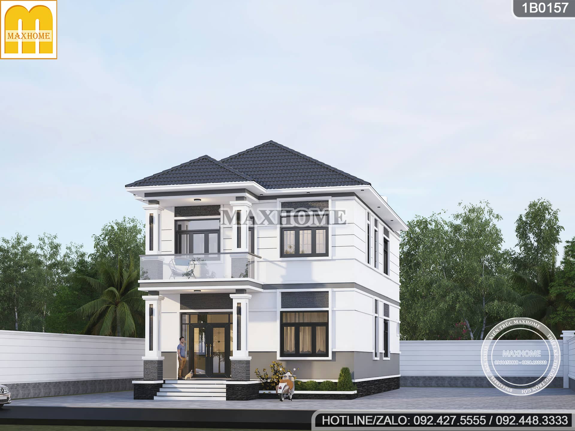 mau nha 2 tang mai nhat 5 phong ngu dep mat tai hung yen mh03582 2