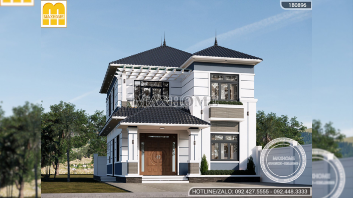 mau nha 2 tang mai nhat hien dai dep me ly tien nghi gia re mh03469 14