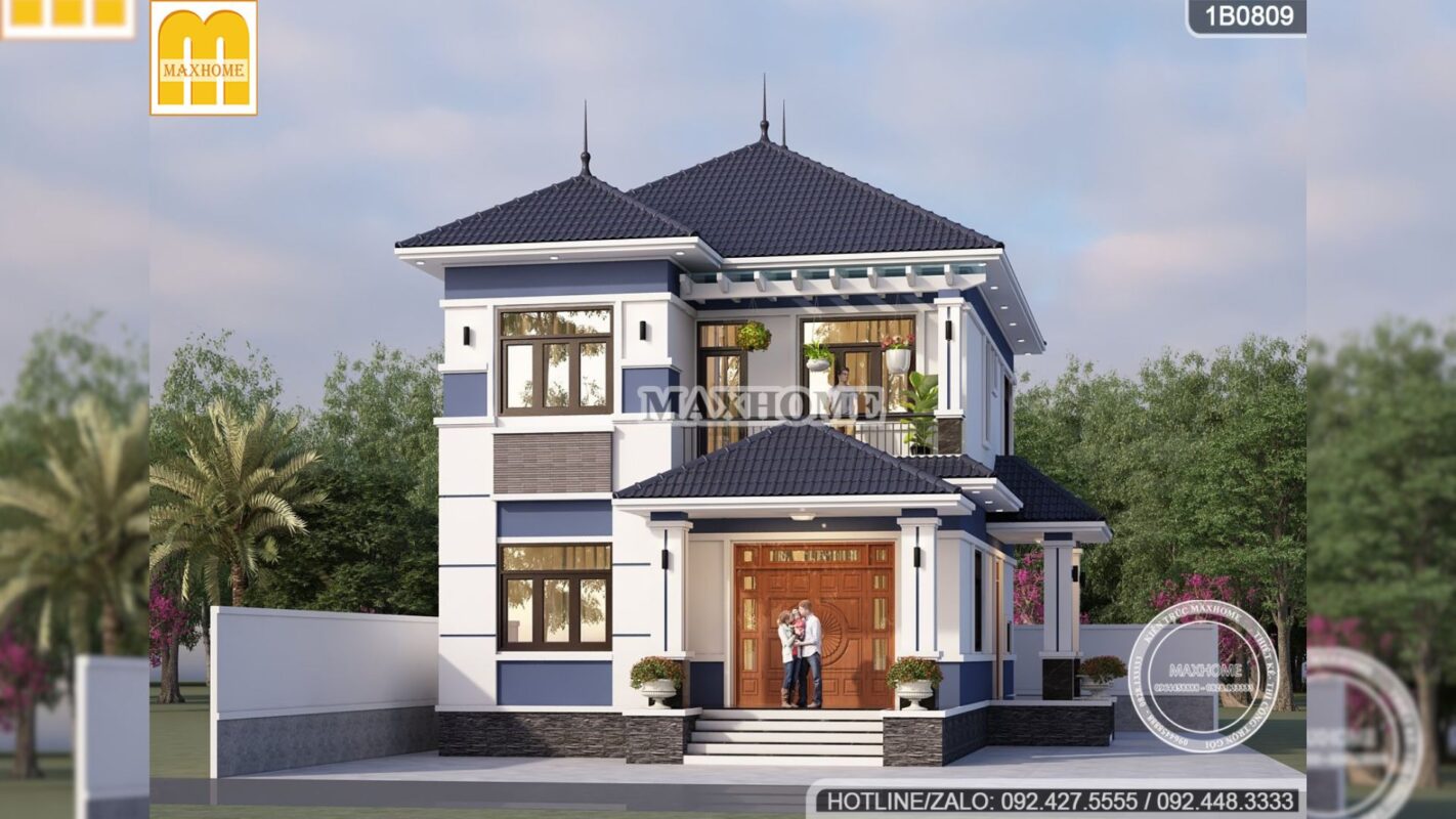 mau nha 2 tang mai nhat quoc dan dep tien nghi tai bac ninh mh03373 10