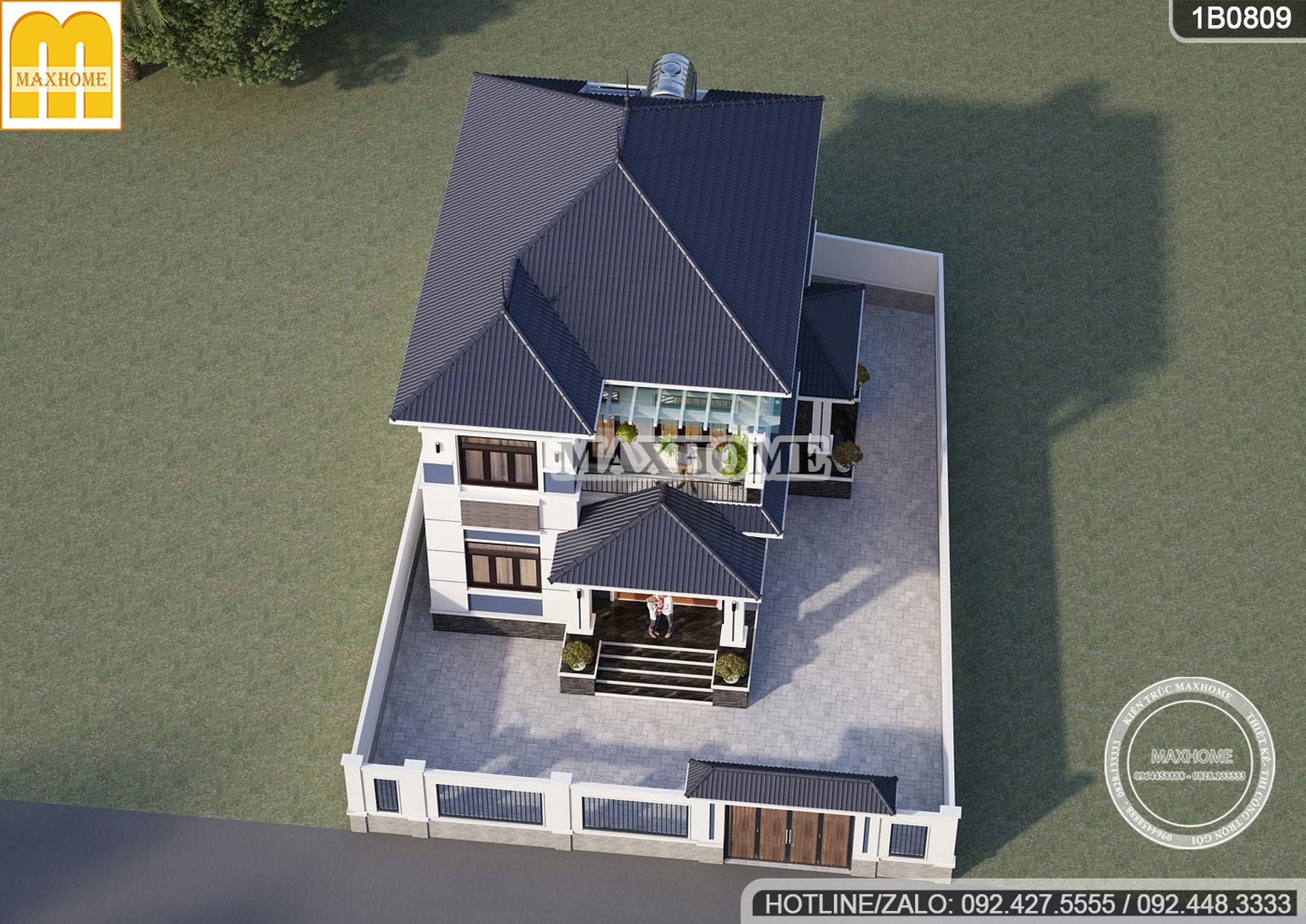 mau nha 2 tang mai nhat quoc dan dep tien nghi tai bac ninh mh03373 3