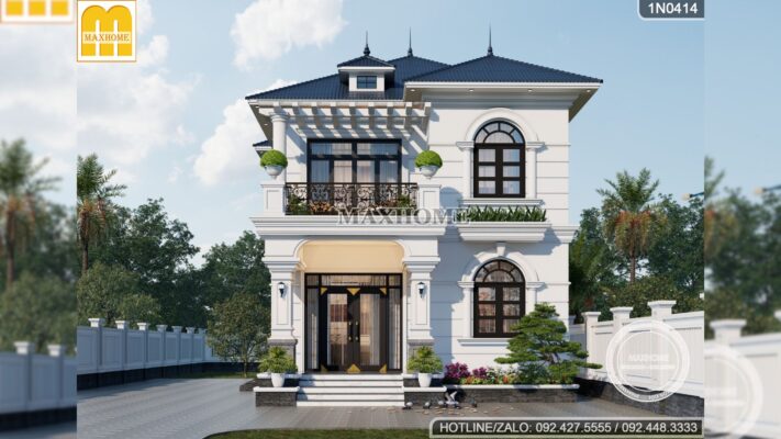 mau nha 2 tang mai nhat tan co dien cuc thu hut tai long an mh03428 16