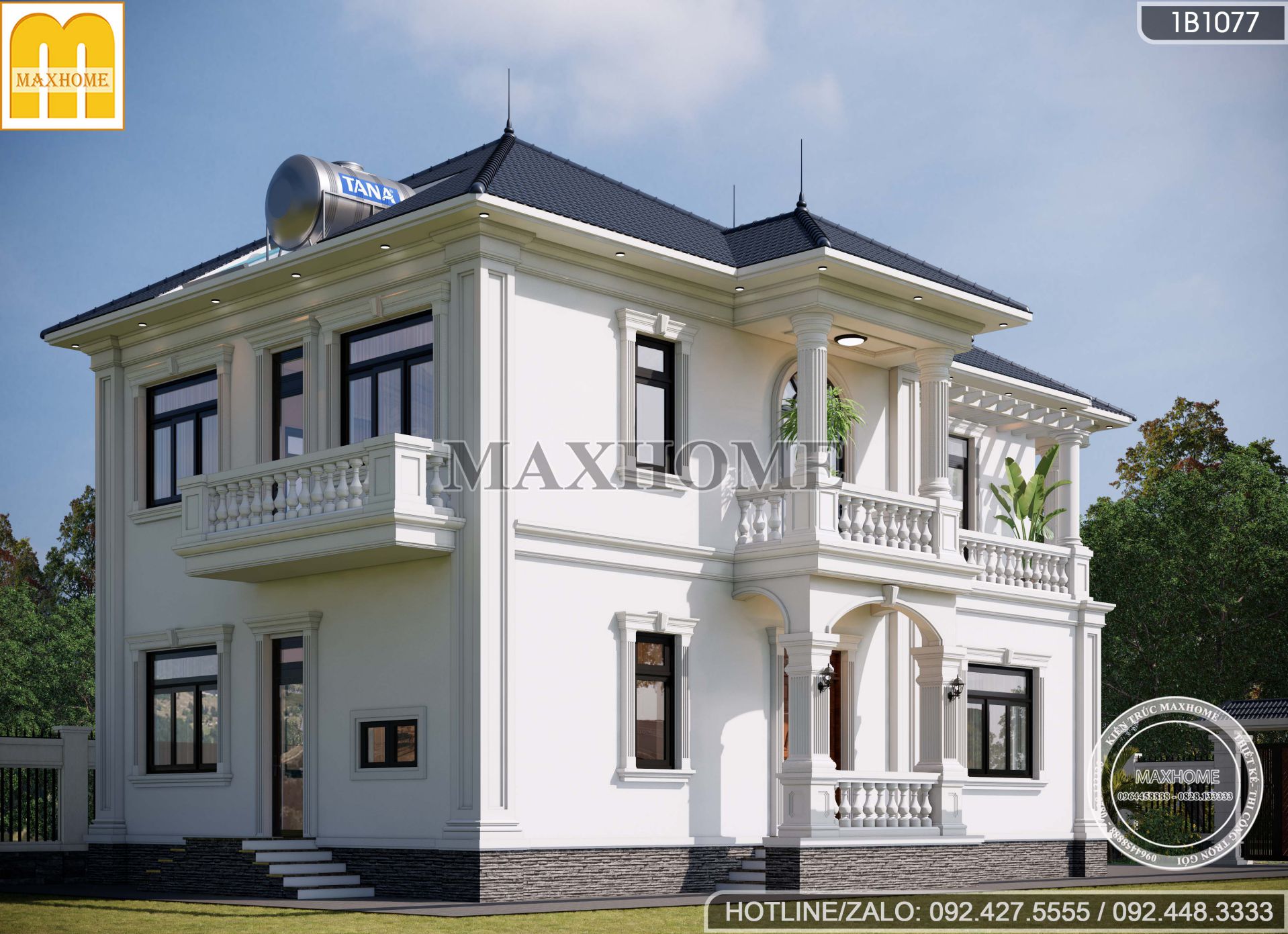 mau nha 2 tang mai nhat tan co dien dien tich 226m2 vua dep lai vua re 4
