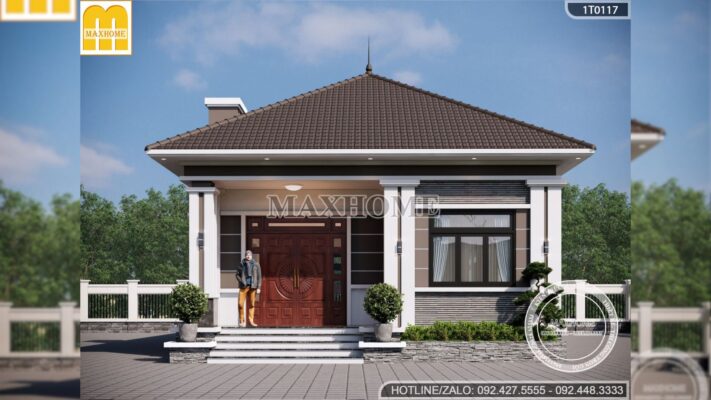 mau nha cap 4 mai nhat 3 phong ngu dep hien dai duoc nhieu nguoi yeu thich mh03534 8