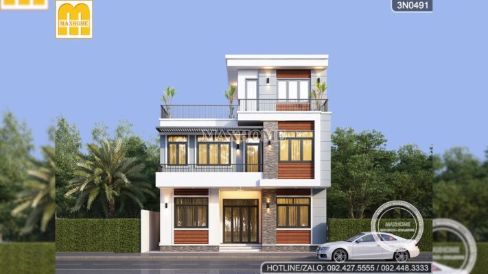 mau nha hien dai 2 tang 1 tum dep me ly tai vung tau mh03442 9