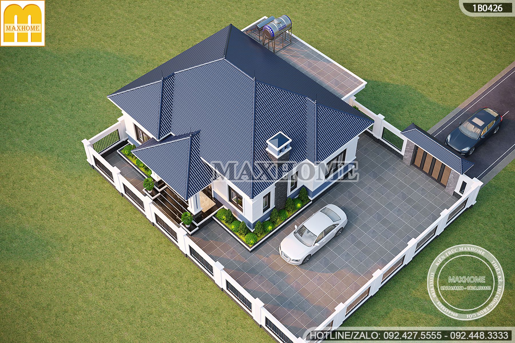 mau nha mai nhat 1 tang 3 phong ngu tien nghi sieu dep lai re mh03076 1