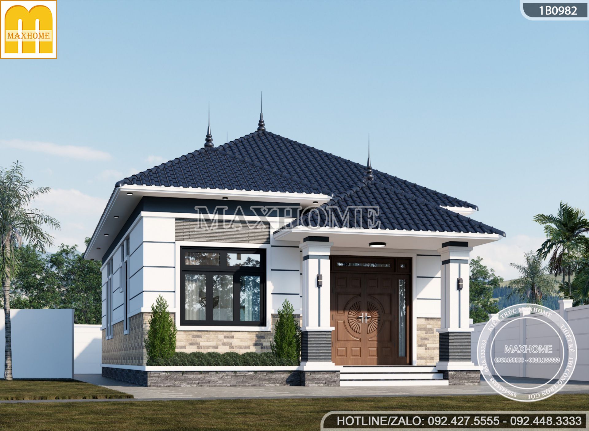 mau nha mai nhat 1 tang hien dai dep me ma chi phi qua re tai thanh hoa mh03464 1