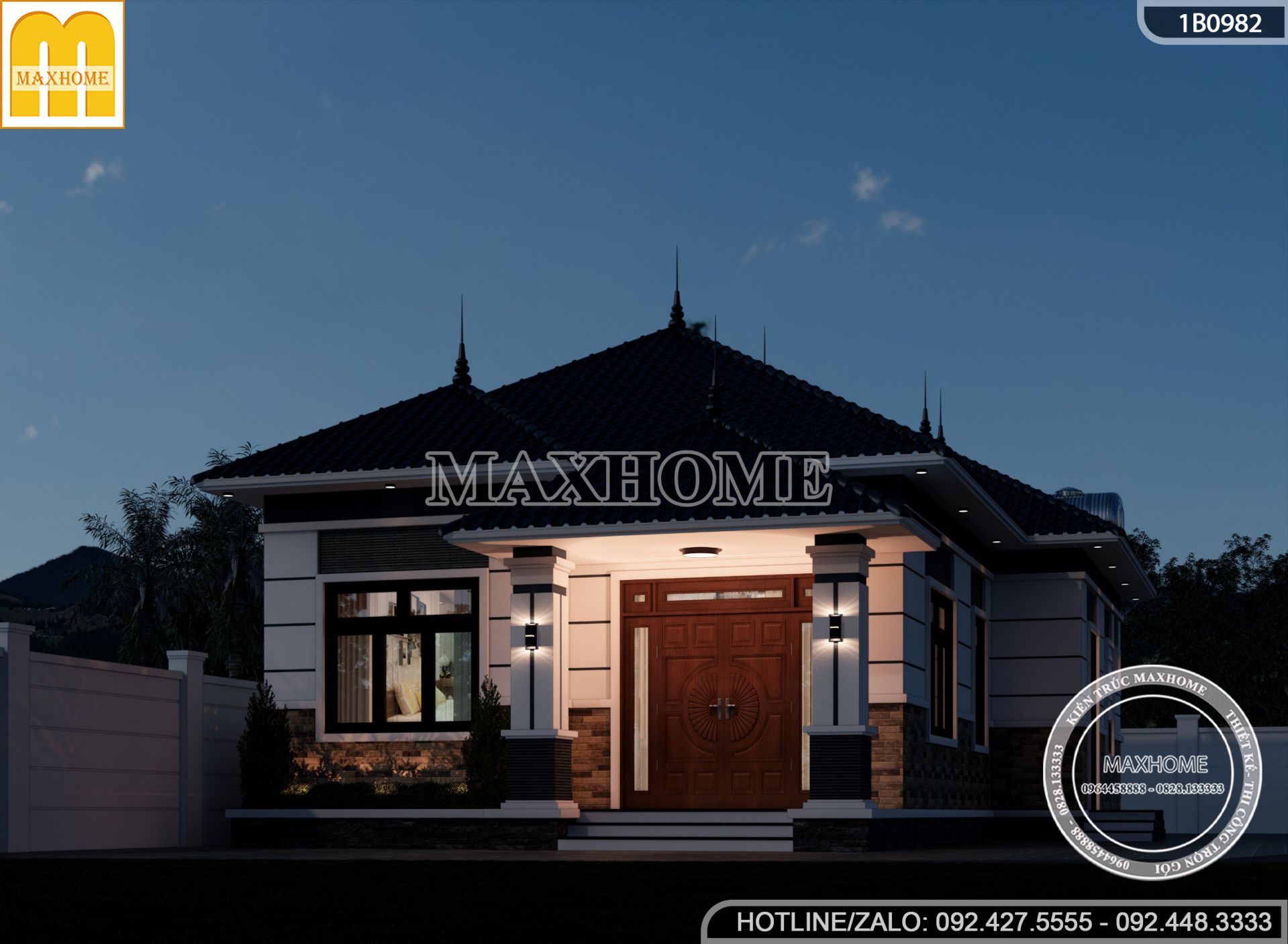 mau nha mai nhat 1 tang hien dai dep me ma chi phi qua re tai thanh hoa mh03464 5