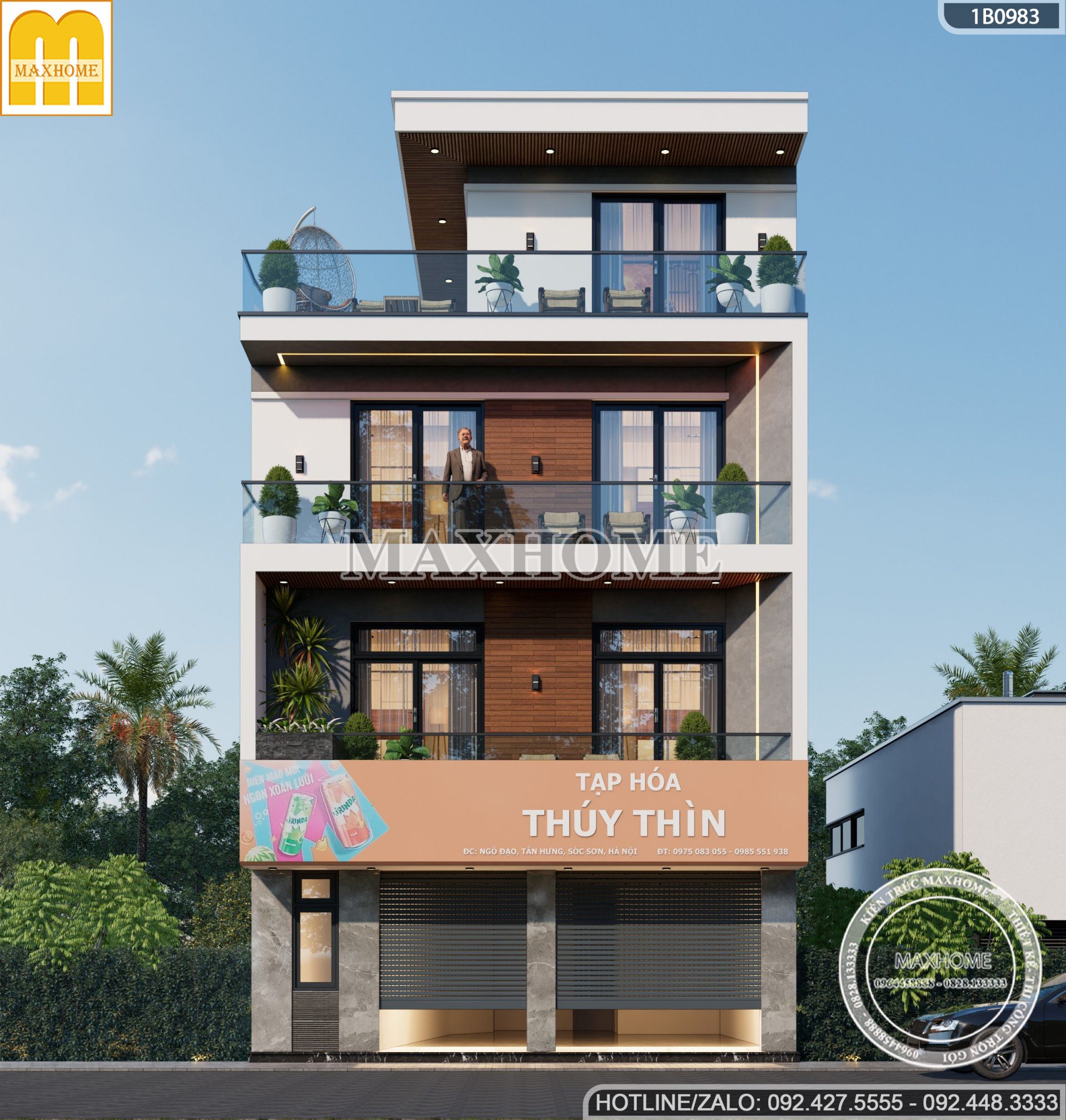 mau nha pho 4 tang ket hop kinh doanh qua dep lai tien nghi tai ha noi mh03549 2