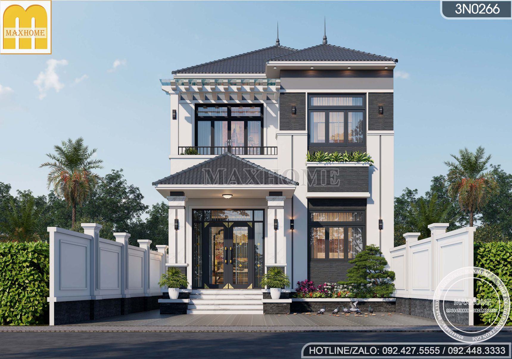 maxhome ban ban ve nha 2 tang mai nhat 3 phong ngu day du chi tiet 1