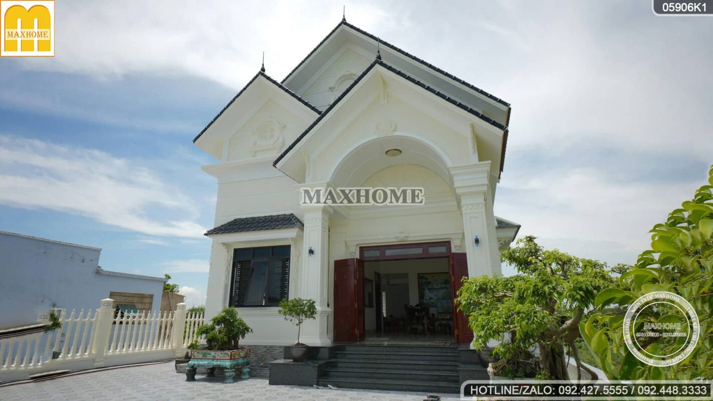 maxhome thi cong tron goi nha cap 4 mai thai tan co dien sieu dep tai nam dinh mh02109 6