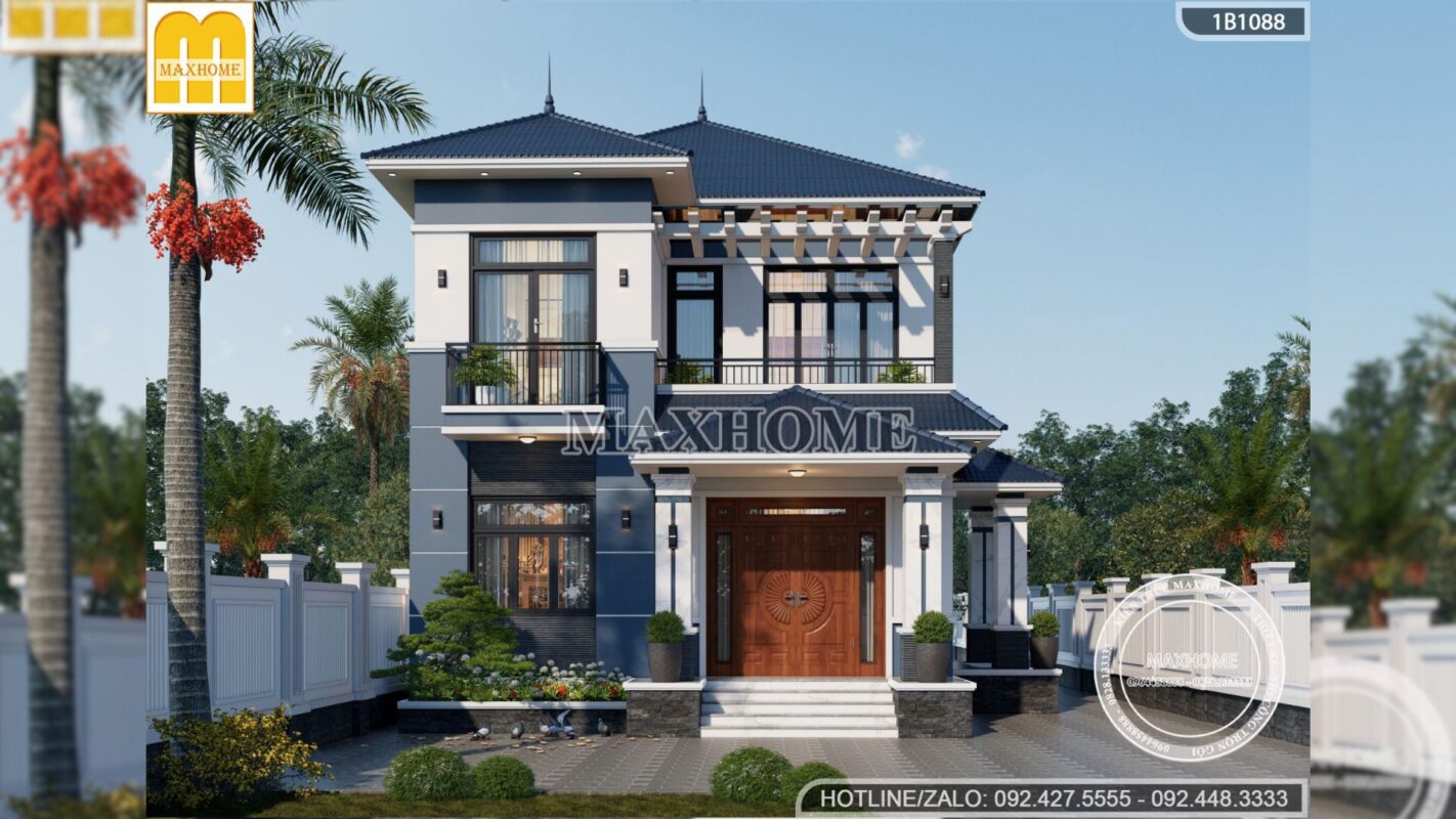 nha mai nhat 2 tang 4 phong ngu so huu ngoai that hien dai sang trong mh03535 8