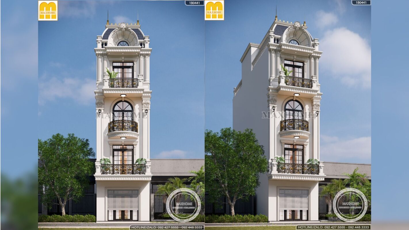 nha pho tan co dien 4 tang 1 tum co thang may dep an tuong mh03193 1